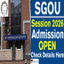 SGOU Begins Admission for February Session 2026; Apply Till March 10 @sgou.ac.in